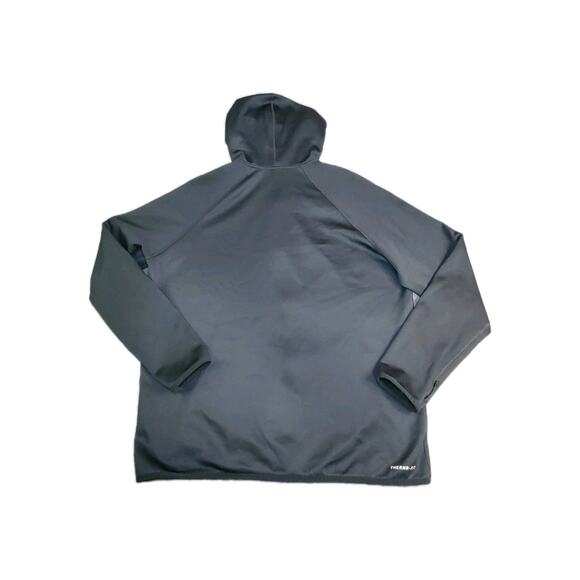 Nike Therma Fit Size XL Full Zip Hoodie Black Women's Gym Hiking Running C19-19 - Picture 8 of 9